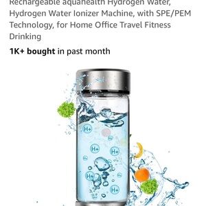 Fakllod Oxygen Hydrogen Water Bottle